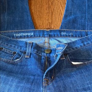 Jcrew toothpick jeans